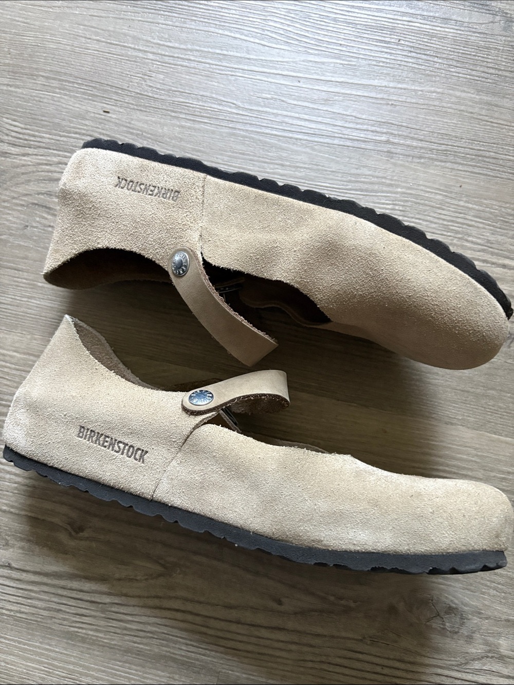 Birkenstock Mantova Mary Jane in Taupe - Picture 6 of 7